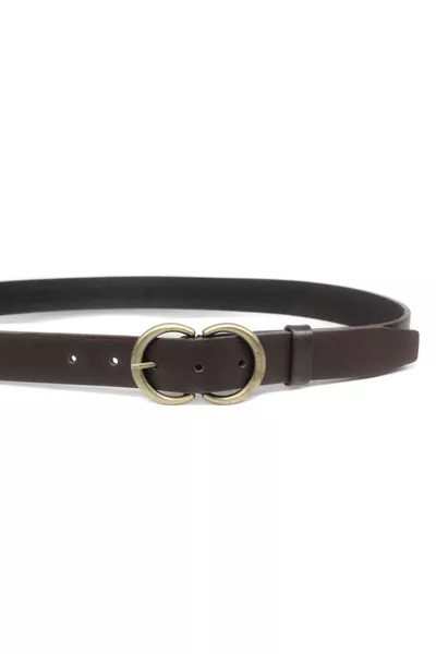 Ceinture en cuir véritable pour femmes 3 cm