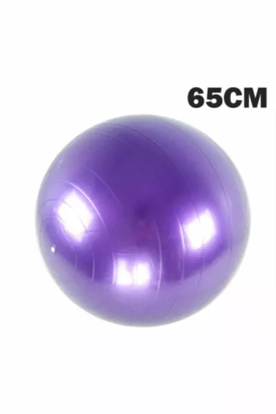  Cm Pilates Topu Fitilli + Pompa Seti Plates Denge Yoga Spor Egzersiz Top Jimnastik Fitness Topu