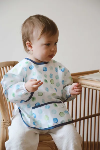 Blue Ball Long Sleeve Waterproof Activity Apron (AY)