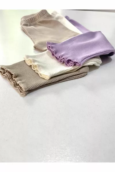 سروال طفلي مرن مضلع ثلاثي، سروال أطفال، قطعة واحدة