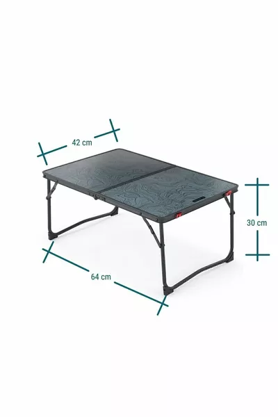 Outdoor klappbarer Campingtisch - Grau - 