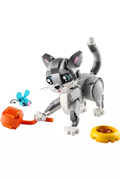 Set di Giocattoli Creativi 3 in 1 Creator® Gatto Giocoso + per Bambini (P)