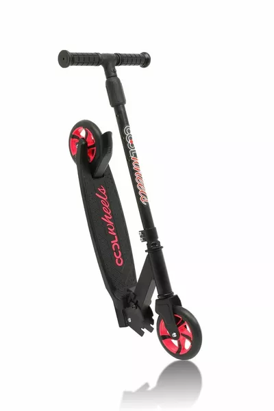 سكوتر بعجلتين ضخم بطيات وردية (+8 سنوات)