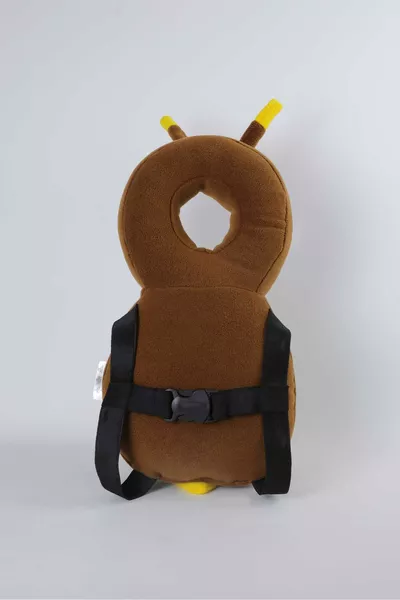 وسادة حماية الرأس والرقبة للأطفال على شكل ملاك، بحجم  سم، وزخرفة نحلة