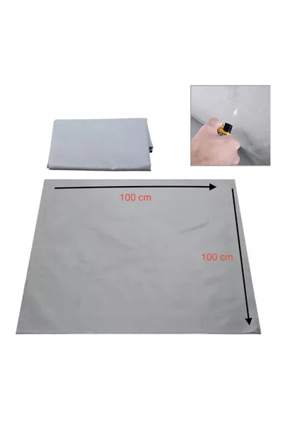 موقد المخيم نار المخيم موقد المخيم مقاوم للهب مكون من 3 طبقات