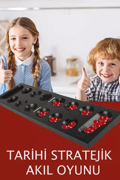 لعبة مانغالا الاستراتيجية وعقلية لشخصين ألعاب ذكاء للأطفال ألعاب صندوقية