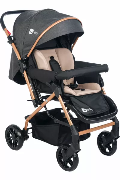 POUSSETTE DOUBLE BÉBÉ ENERGIE GOLD