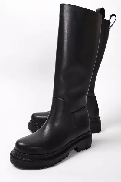 Cora Kadın Yanı Fermuarlı Çizme 