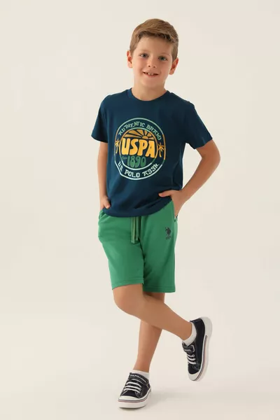 Boys' Bermuda Set - Space