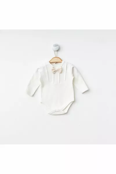 Yenidoğan Erkek Bebek Yelekli Papyonlu Badili Pantolon Özel Gün Takım Mevlüt Babyshower Düğün Nişan