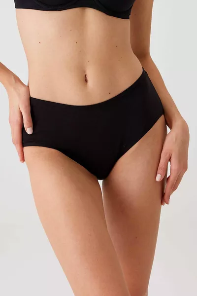 3-Piece Economic Pack  Maxi Cut Cotton Basic Panties