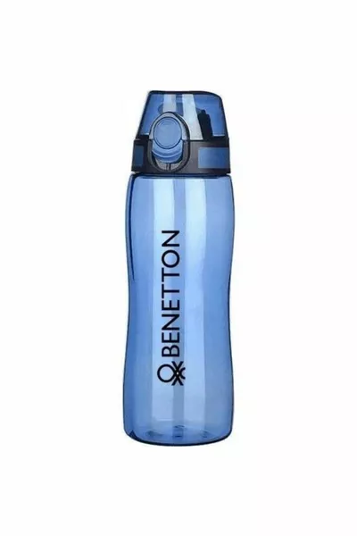 Automatic Lid Water Bottle & Flask Blue