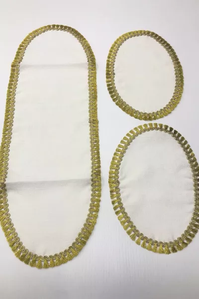 Embroidered Bedroom Set 3-Piece