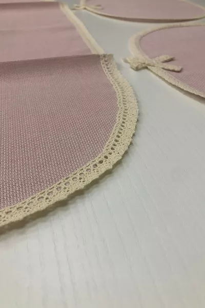 Borduurslaapkamer Set 3-delig