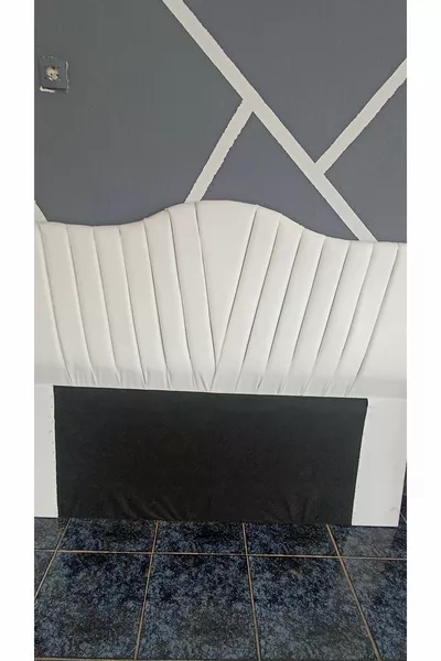 Double Bed Base Headboard