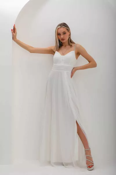 Висячий камень Кулиска Тюль Вечернее Платье