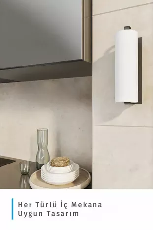 Zelfklevende metalen papieren handdoekhouder - Zelfklevende ijzeren haak - Handdoekrek voor badkamer