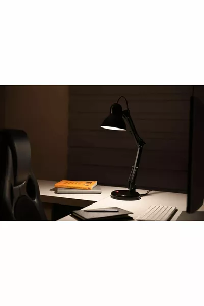 مصباح مكتب أكروبات (أسود)