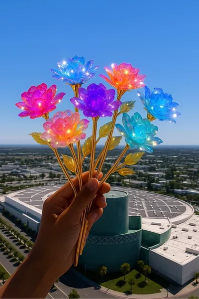 1 Stuk Oneindige Roos Cadeau - Moederdag Cadeau - Verwelkt Niet