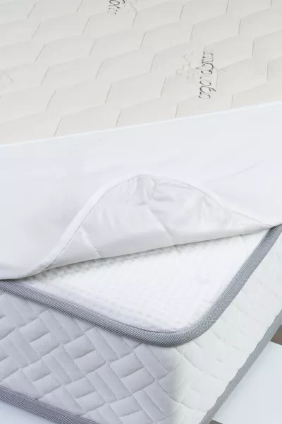 Alez Harappa Coprimaterasso in Cotone Organico Elastico Impermeabile Protezione per Materasso