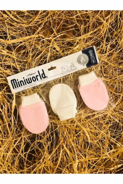 Gants pour nouveau-né, lot de 3