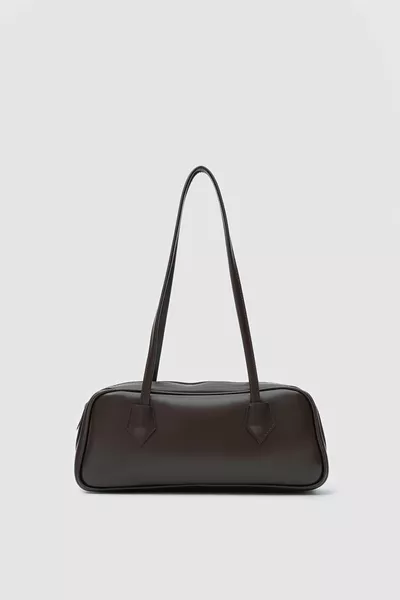 Boheme Vintage Baget Çanta Acı Kahve