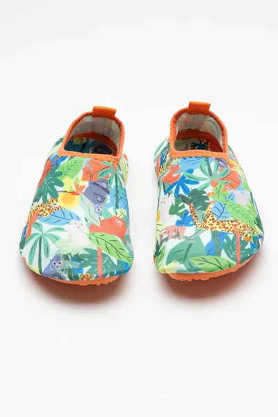 Multicolored Boys Jungle Sea Shoes
