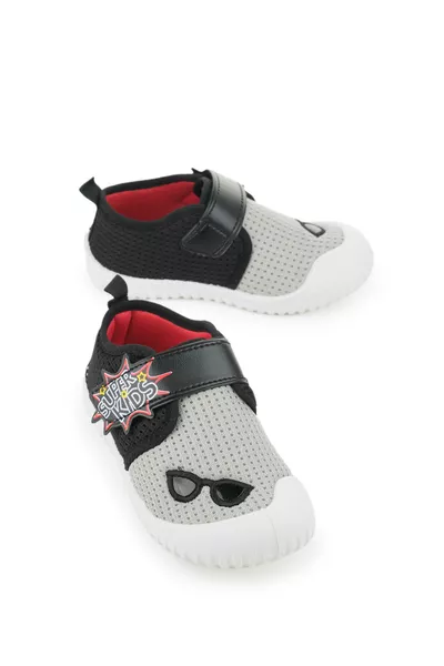 حذاء صيفي قطني قابل للتعديل للأطفال الأولاد