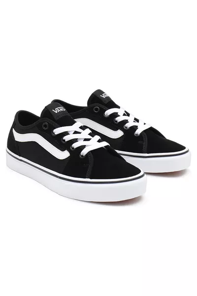 حذاء رياضي نسائي أسود من Wm Filmore Decon 