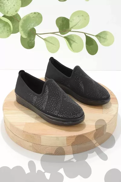 Ballerine Donna Stretch Nere 