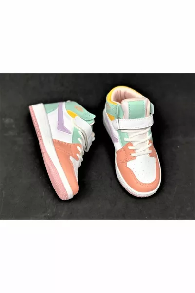 KAFKASLAR Filles Garçons Cheville Jordan Modèle Sneakers