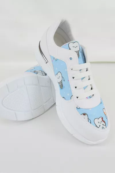 Sneakers ortopediche a tema Blue Tooth