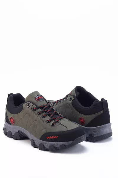 Khaki Inverno Durevole Lace-Up Unisex Stivali Da Esterno Scarpe 
