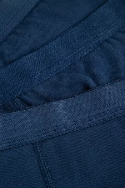 بوكسر نيلي للرجال من 3 قطع للرجال