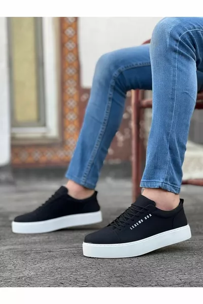 الرجال أسود أبيض Nubuck الدانتيل المتابعة مريحة عارضة وحيد أحذية عارضة شقة وحيد موسمي