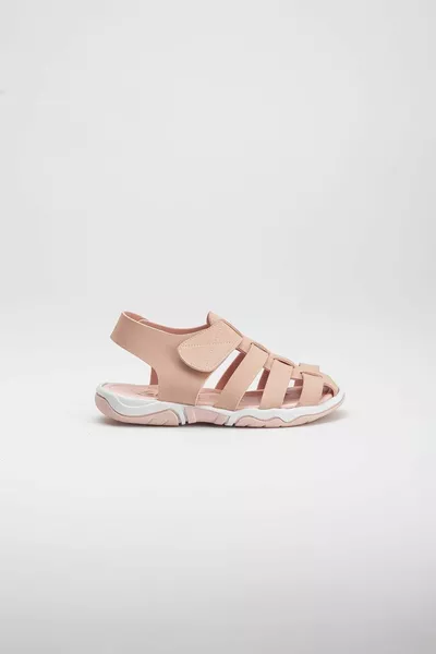 الوردي التشريحي فو الجلود الفتيات الصنادل