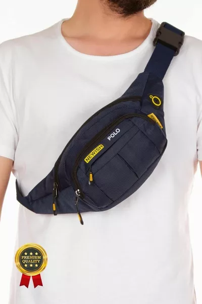 Adelina سماعة USB إخراج الخصر وحقيبة الكتف الصليب الصدر السفر Freebag