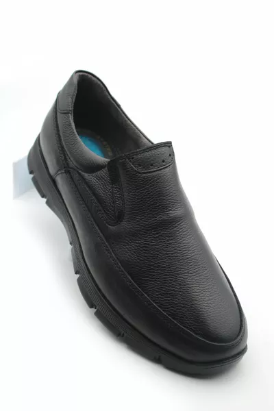 orthopédique en cuir véritable talon gel hiver hommes chaussures de randonnée classiques