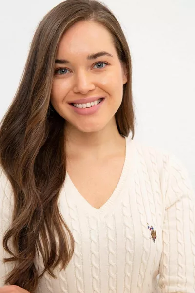 سترة بيضاء متماسكة الأساسية tk..