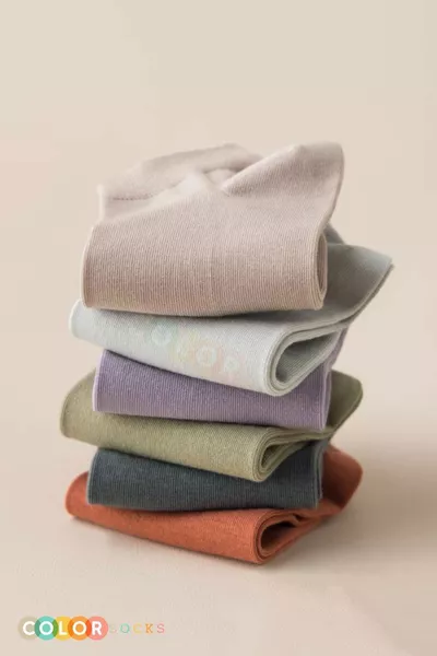 5 قطع الخيزران المرأة الراحة الجوارب الصيفية