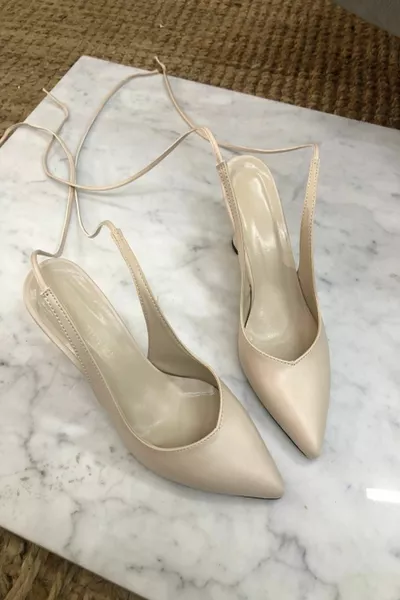 Cravatta Crema Donna Tacchi Classici