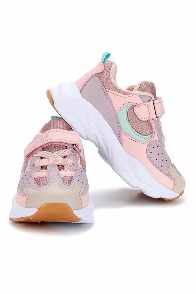 Pink - .y. Niro Velcro Mädchen/Jungen Sneakers