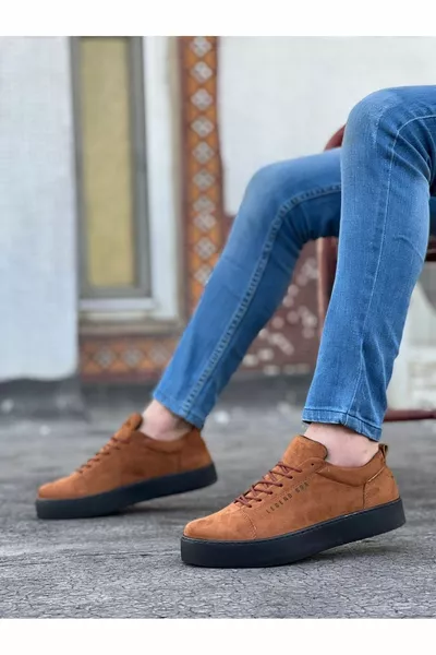 Per uomo Marrone chiaro Nero Suola Pelle scamosciata Casual Scarpe classiche Allacciato Non puzzolente Comodo Elegante Sport