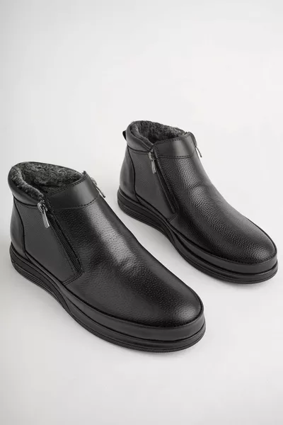 Davila Guaranteed Double Zip Меховые мужские сапоги