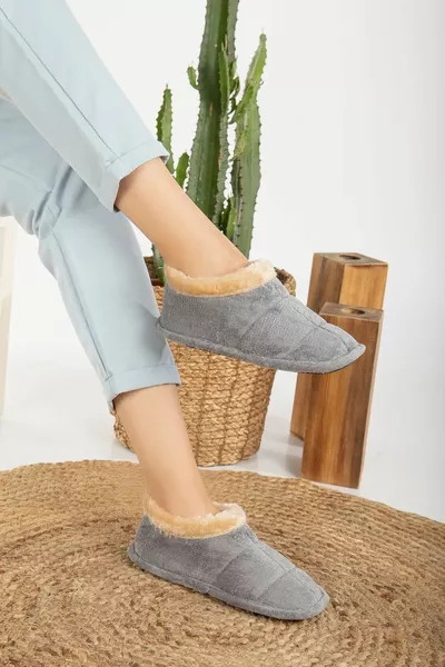 PANTOFOLE DA CASA IN PELLICCIA PER PANTALONI DA CASA INVERNALI  TUTTE LE TAGLIE CONFEZIONE DA 5 PACCHETTO DOTE OSPITE