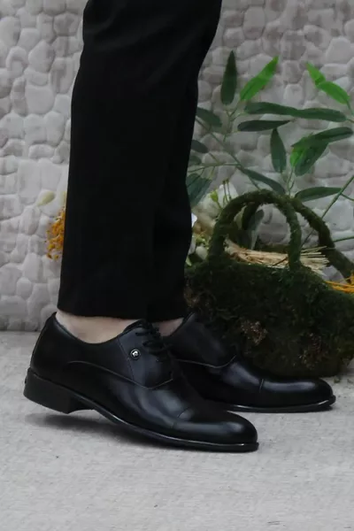 ЧЕРНЫЕ КРОССОВКИ CONFORT MEDICAL SOLE ИЗ НАТУРАЛЬНОЙ КОЖИ. ТУФЛИ ЖЕНИХА КОСТЮМ ШЕСТИДНЕВНОЙ ВЫДЕРЖКИ