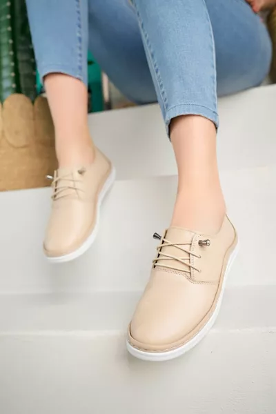 % Echtes Leder Orthopädische Damen Casual Ballerinas
