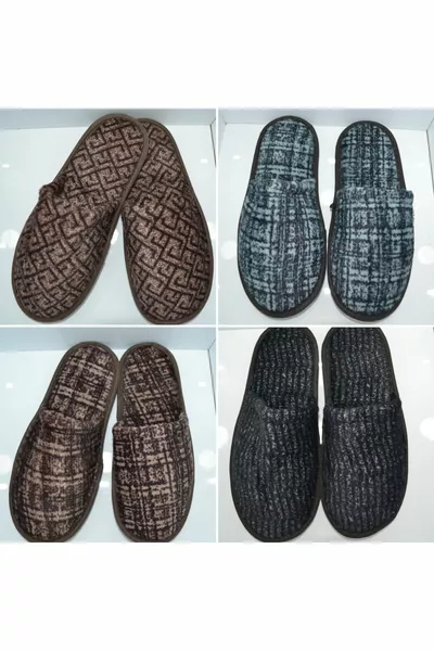 Herren Haus Hausschuhe Mitgift Hausschuhe Herren Gemusterte Herren Hausschuhe Stoff Hausschuhe