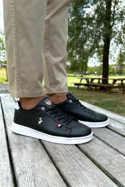 سنيكرز للجنسين سنيكرز كاجوال اسود - ابيض