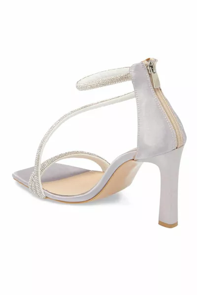 عرجاء المنسوجات المرأة مساء اللباس الأحذية - X